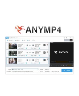 AnyMP4 MP4 Converter 1 Jahr / 1 Key GLOBAL